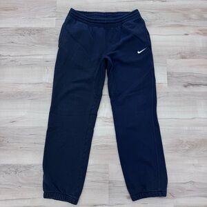Nike Navy Blue sweatpants Joggers sportswear college wear Medium